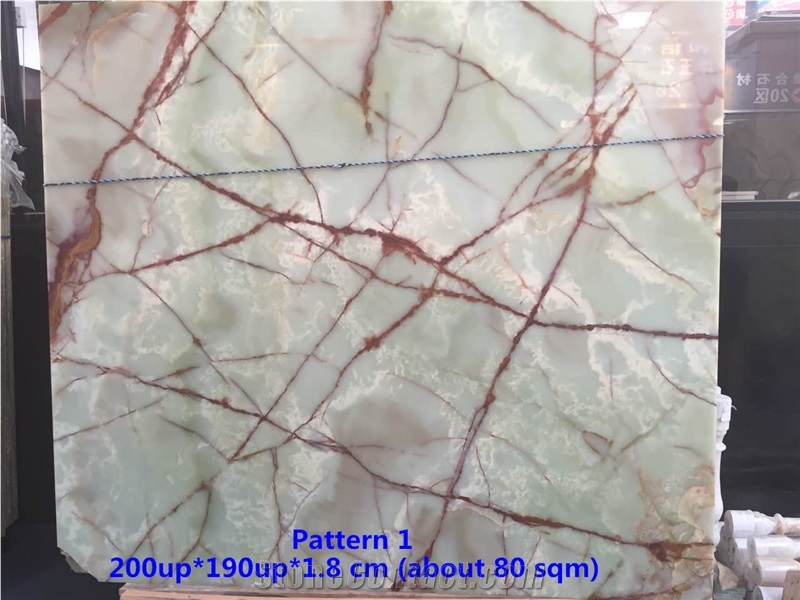 Green Onyx Big Slab, Onyx Big Slab, Wall Tiles, Wall Claddings