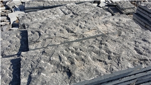 China Blue Stone Split Face Natural Cleft Face Bluestone Paver Tile Walling