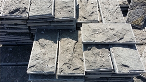 China Blue Stone Split Face Natural Cleft Face Bluestone Paver Tile Walling