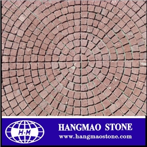 Cheap Paving Stone,Granite Paving Stone,Red Granite Cube Paving Stone