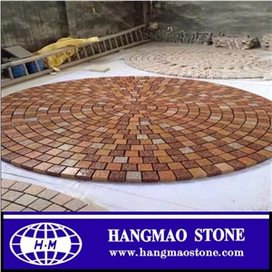 Cheap Paving Stone,Granite Paving Stone,Red Granite Cube Paving Stone