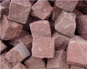Drak Red Granite Paving Stone ,Red Granite Paver Stone