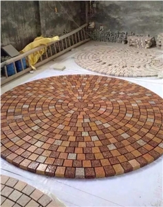 Drak Red Granite Paving Stone ,Red Granite Paver Stone