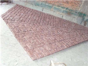 Drak Red Granite Paving Stone ,Red Granite Paver Stone
