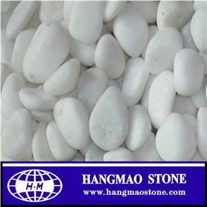 Factory Best Price White Decorative Polished Garden Pebble Stone