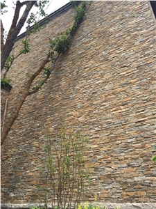 Golden Slate Stone Siding,Stone Wall Veneer Stone,Cultural Stone