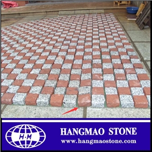 Red Granite Paving Stone & Factory Qt3-20 Cabro Paving Block Making Machine Kenya