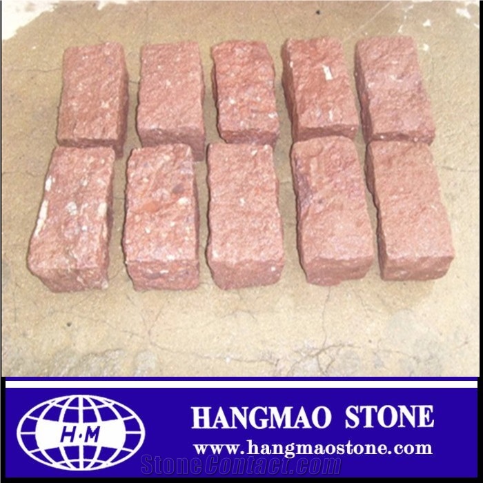 Red Granite Paving Stone & Factory Qt3-20 Cabro Paving Block Making Machine Kenya