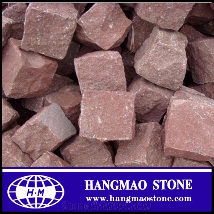 Red Granite Paving Stone & Factory Qt3-20 Cabro Paving Block Making Machine Kenya