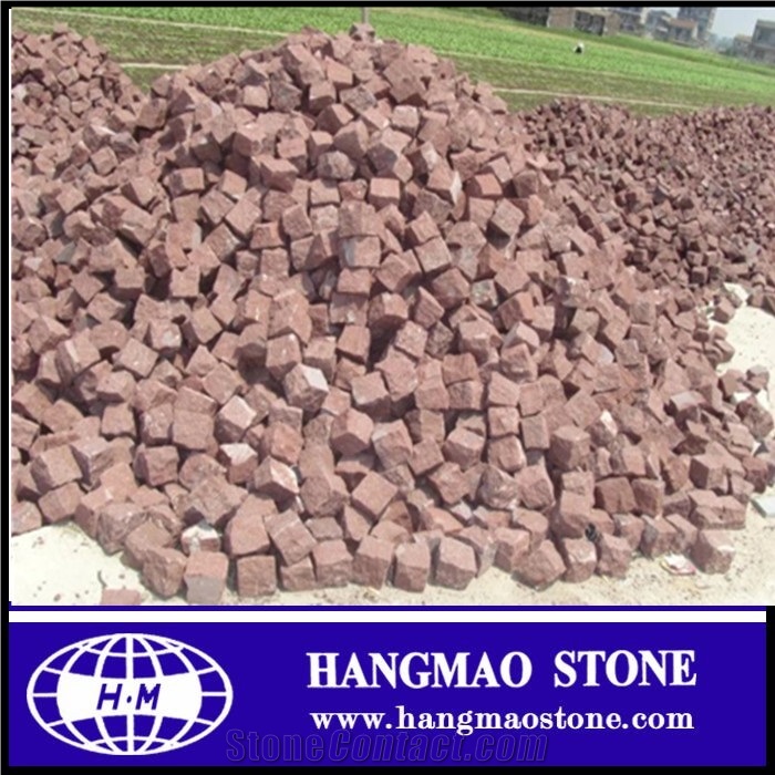 Red Granite Paving Stone & Factory Qt3-20 Cabro Paving Block Making Machine Kenya