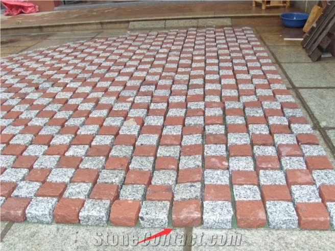 Red Porphyry Granite Paving Stone ,Red Porphyrite Granite Paver,Red Porphyrite Granite Cube Stone,Red Porphyry Granite Cobble,Lanscape Stone