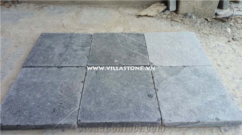 Vietnam Tumbled Natural Bluestone Paver