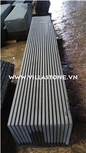 Vietnam Vls Black Basalt Slab Sawn Cut Top Quality