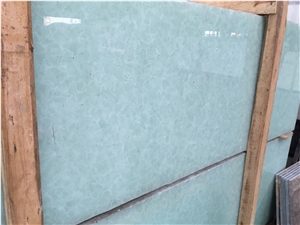 Artificial Onyx,Light Green Crystallized Onyx