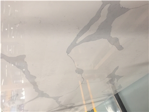 Calacatta Quartz, Calacatta White Quartz Slab & Tile, Calacatta Quartz Countertop, Engineered Stone Tiles & Slabs