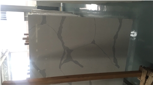 Calacatta Quartz, Calacatta White Quartz Slab & Tile, Calacatta Quartz Countertop, Engineered Stone Tiles & Slabs