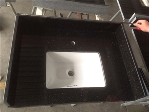 China Butterfly Green Granite Vanity Top, Green Granite Top, Bathroom Vanity Top
