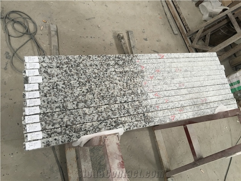 G439 Vanity Top, China Big Flower Granite Top, Grey Granite Countertop,China Bianco Sardo Vanity Tops, Grey Granite Top