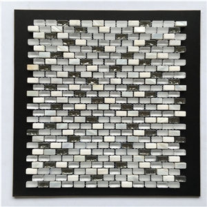 Glass Mosaic Tile for Bathroom, China Mosaic Factory, Emperador Light, Super White, Cold Spraying, Plating, Wooden White, Colorful Conch Glass Mosaic Tile for Bathroom, China Mosaic Factory, Emperador Light, Super White, Cold Spraying, Plating, Wooden White, Colorful Conch