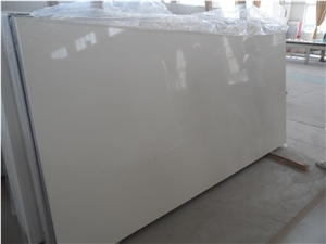 Manmade Stone Beige Pure Color Quartz Big Slab, High Polished Pure Cream Engineered Stone from China Factroy with Competitive Price