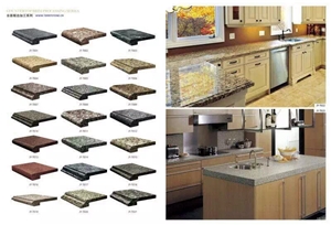 Shanxi Black Granite Bathroom Countertop with Square Sink/Nero Supreme Granite Custom Vanity Tops/North Mountain Black Granite Bathroom Vanity Tops/Natural Stone Bath Top/Terry Stone Co., Ltd