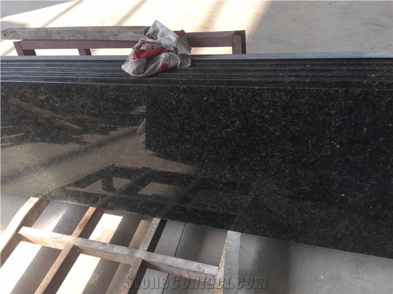 Verde Ubatuba Granite Countertop, Verde Ubatuba Kitchen Top, Dark Brown High Polished Granite on Sales from China Factory