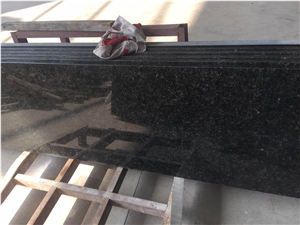 Verde Ubatuba Granite Countertop, Verde Ubatuba Kitchen Top, Dark Brown High Polished Granite on Sales from China Factory