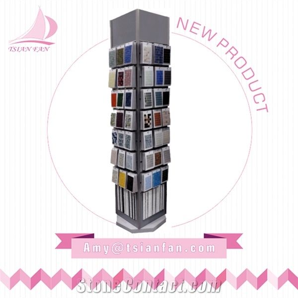 Glass Mosaic Tile Display Rack