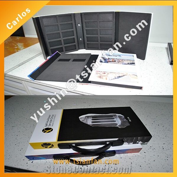 Stone Sample Display Book/Folder With Handle