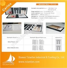Custom Plastic Quartz Stone Sample Book