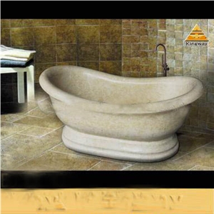 Chinese Red Marble Bathtub