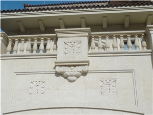Sandstone Balustrade Railings, Beige Sandstone Balustrade