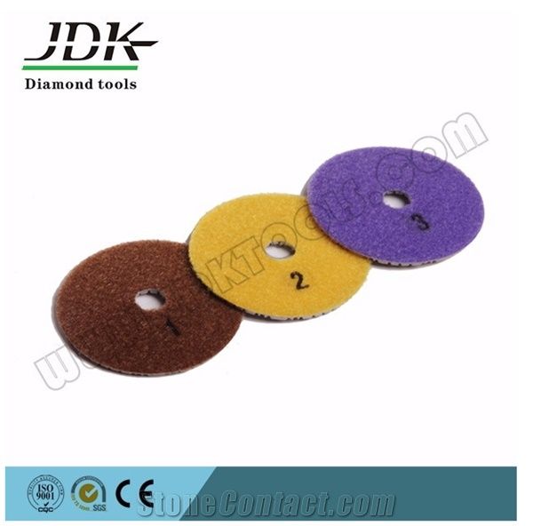Diamond Wet Polishing Pad for Granite 3 Steps