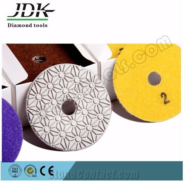 Diamond Wet Polishing Pad for Granite 3 Steps