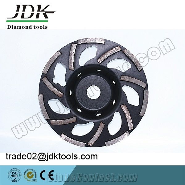Jdk 5 Inch Diamond Cup Wheel for Concrete Grinding
