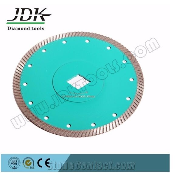 Jdk Sintered Turbo Diamond Saw Blade for Marble Cutting