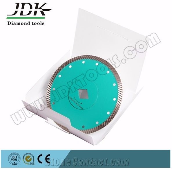 Jdk Sintered Turbo Diamond Saw Blade for Marble Cutting