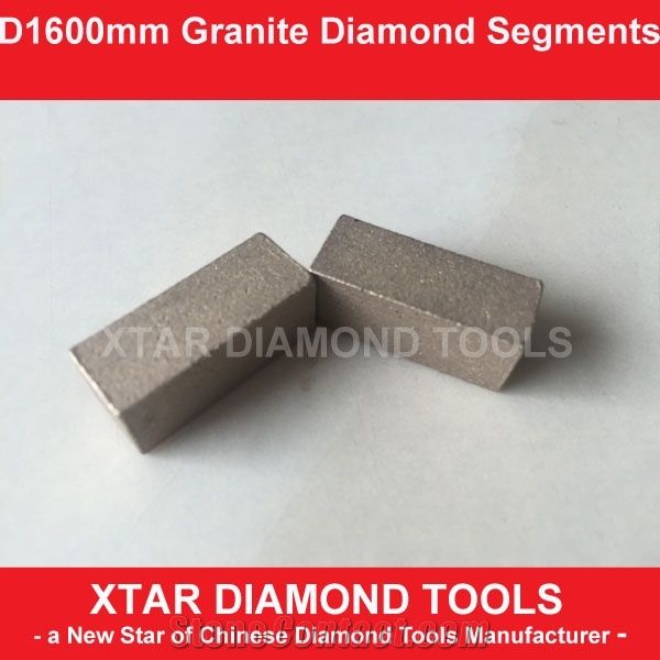 1.6 Mtr Diamond Cutting Segments for Granite Blocks
