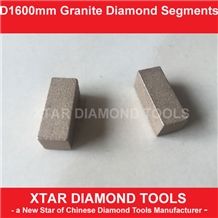 1.6 Mtr Diamond Cutting Segments for Granite Blocks