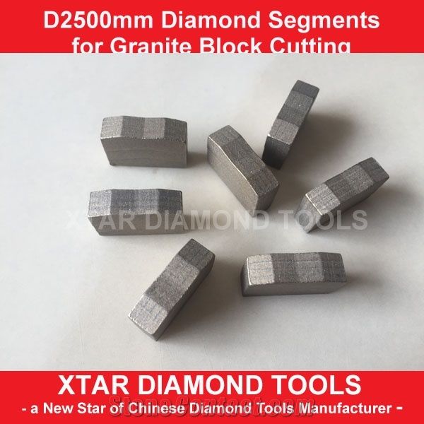 1500 Sqft Production Capacity M Shape Granite Saw Blade Segments for Granite Blocks