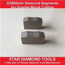 2.5mtr Diamond Block Cutting Segments for Indian Medium Hard Granite 2.5mtr Diamond Block Cutting Segments for Indian Medium Hard Granite