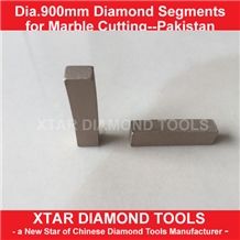 900mm Marble Cutting Segments with Good Life and High Efficiency
