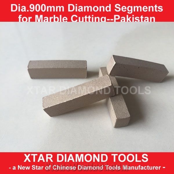 900mm Marble Cutting Segments with Good Life and High Efficiency