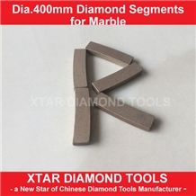 Edge Cutting Segments for Marble and Travertine