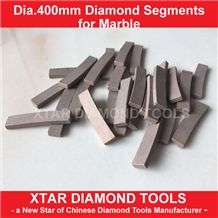 Fast Cutting and High Efficiency Cutting Segments for Iran Market 400mm Marble and Travertine Segments