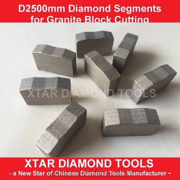 Long Life M Shape Granite Block Cutting Segments for Indian White Granite