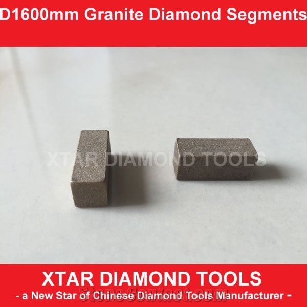 Xtar Diamond Tools Factory Supply 1600mm Diamond Cutting Segments for Granite Block