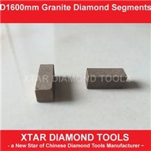 Xtar Diamond Tools Factory Supply 1600mm Diamond Cutting Segments for Granite Block