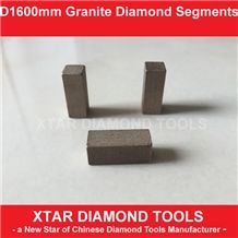 Xtar Diamond Tools Factory Supply 1600mm Diamond Cutting Segments for Granite Block