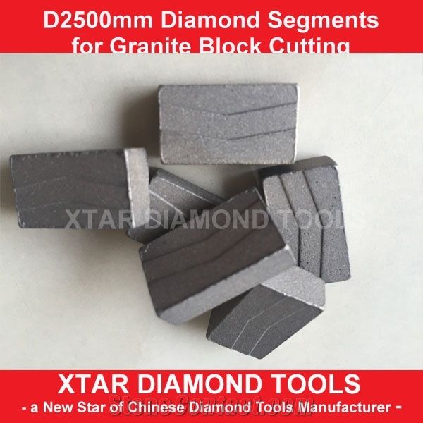 Xtar Discounted Price for Testing 2mtr Granite Block Cutting Segments